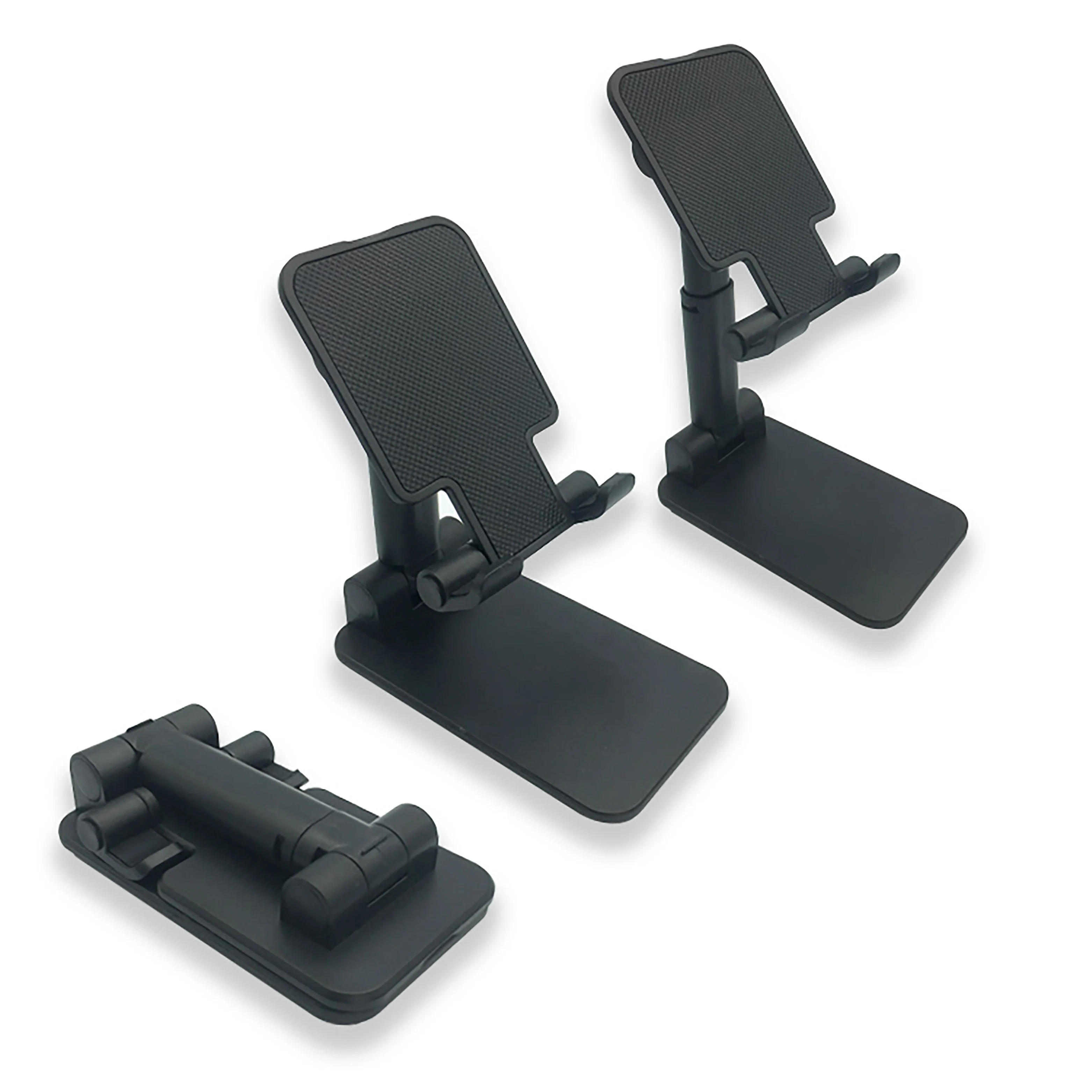 

Black Foldable Desk Tablet Smartphone Folding Aluminium Adjustable Mobile Cell Phone Holder Stand For Iphone Xs 11 12 2021 12, Black , white