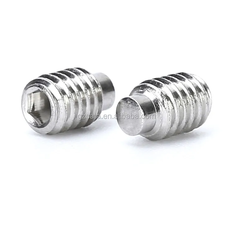 
Stainless Steel & Carbon Steel & Alloy Steel Hex Socket Dog Point Set Screws 
