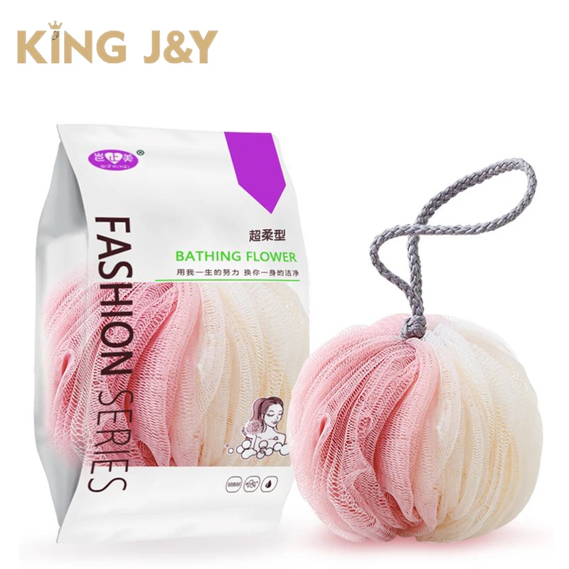 

Pink bath sponge loofah for shower,girl bath sponge