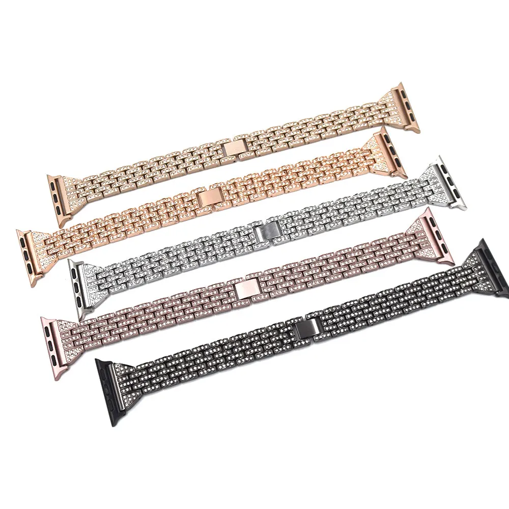 

New Fashion Hot Selling Watch Strap Metal Solid Stainless Apple Watch Band