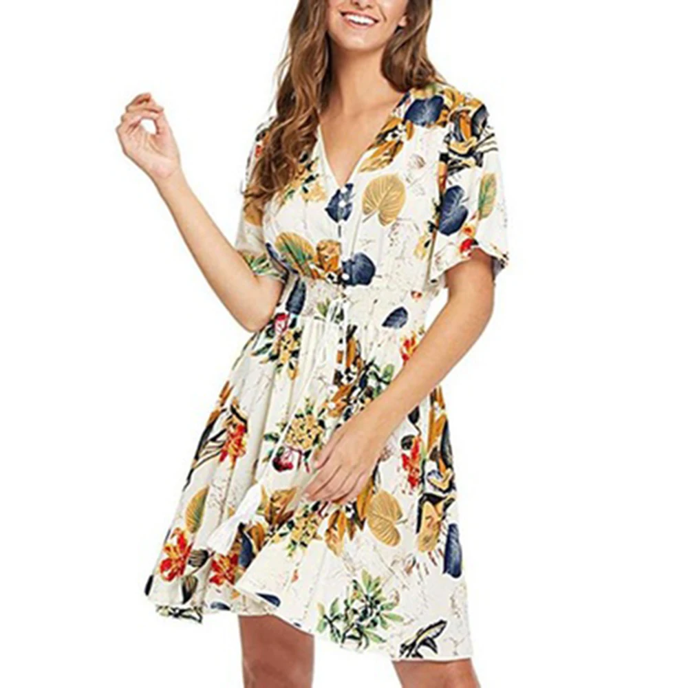 
Maxi dress. Plus Sizes Available Comfortable Sleek design Women floral Corset Dress 