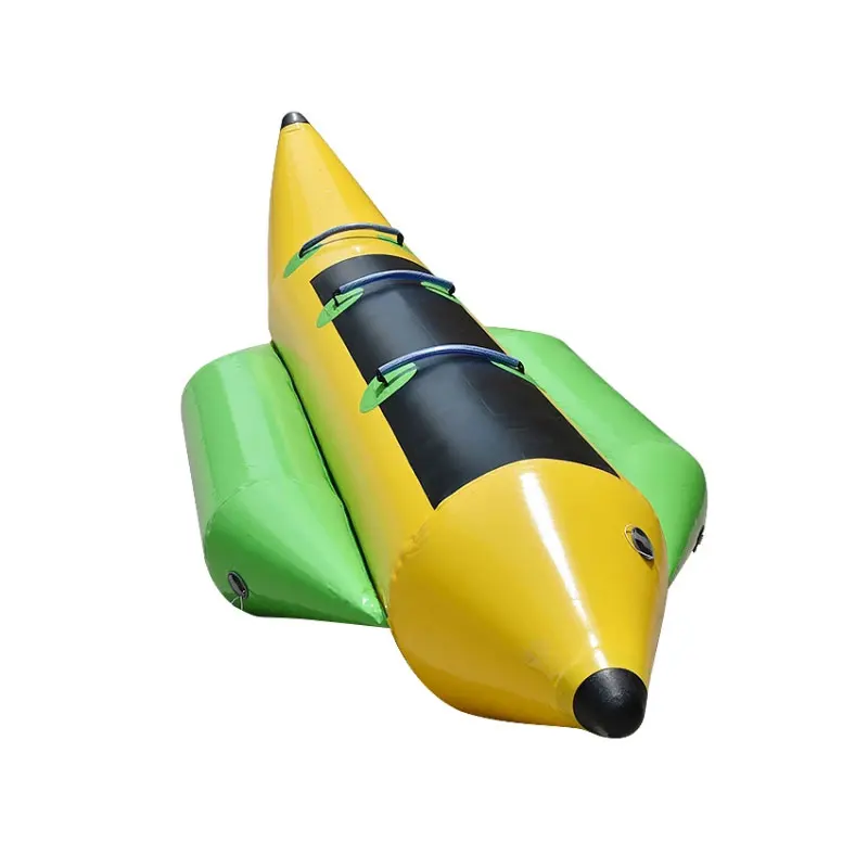 

2021 New PVC Tarpaulin Inflatable Water Games Banana Boat For Water Park
