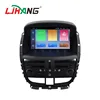 New listing 2 din car video android 9.0 2+16g system autoradio for peugeot 207 with gps dvd navigation