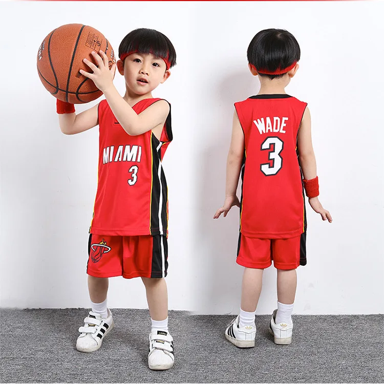 

Kids Boys Basketball Uniform Jerseys Sportswear Top Quality unisex Anti Style Sets Wear Feature