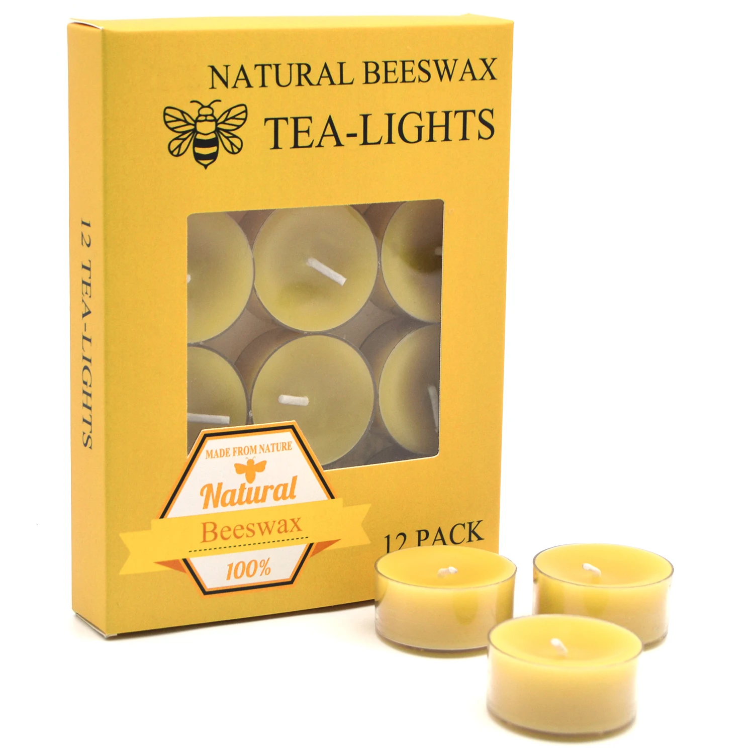 Scented Beeswax Flameless Art Tealight Candle Buy Beeswax Tealight