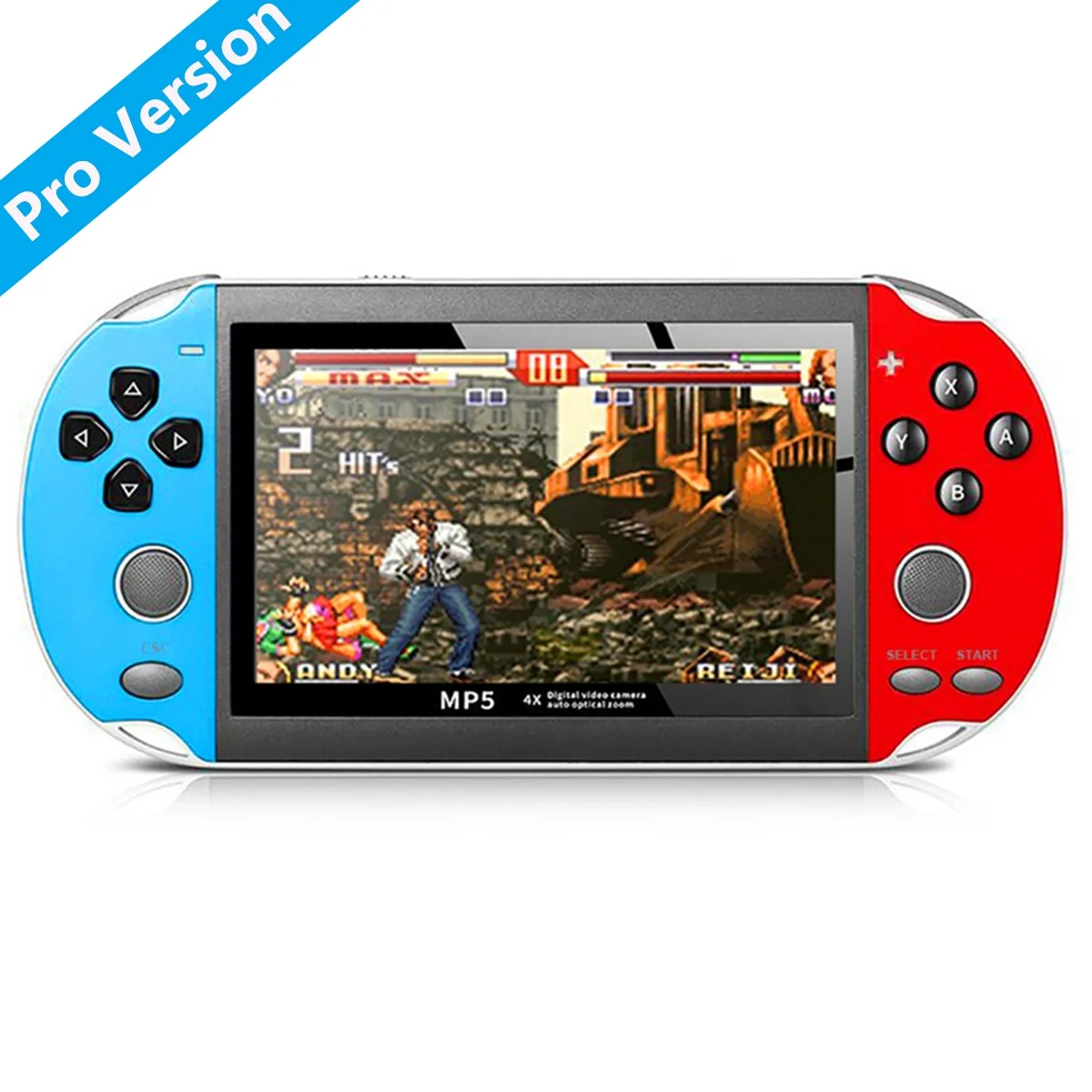

Top quality Portable Handheld PS Mini Game Console X9 X12 X13 X7 X6 Plus 128 bit Video Games Consoles TV Player, Blue red