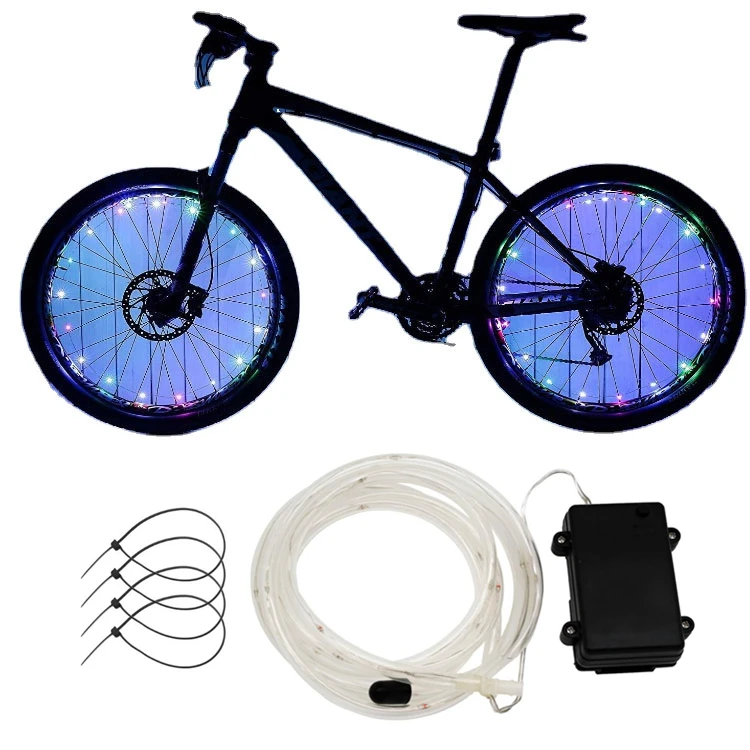 
Waterproof Colorful Cycle LED Bicycle Car Spoke Light Bike Tire Accessories LED Bicycle Wheel Light 