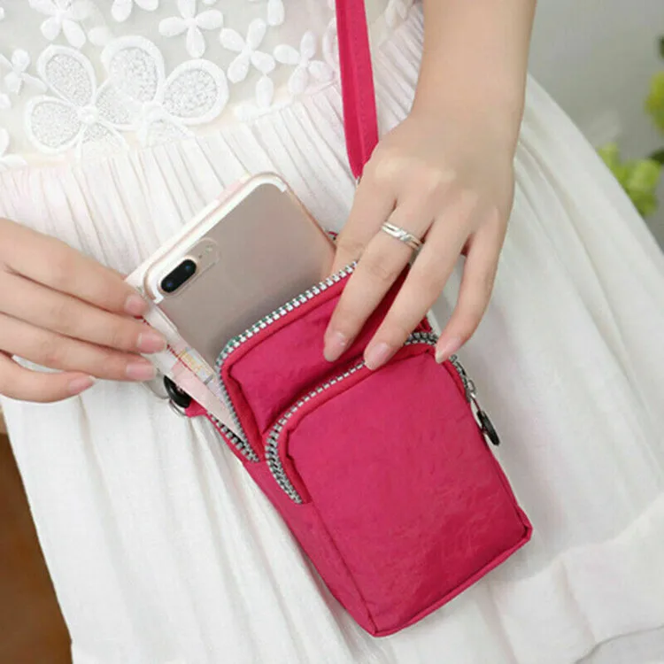 

Lightweight Phone Purse Small Crossbody Bag Mini Cell Phone Pouch Shoulder Bag with Straps for Women, All colors in color available