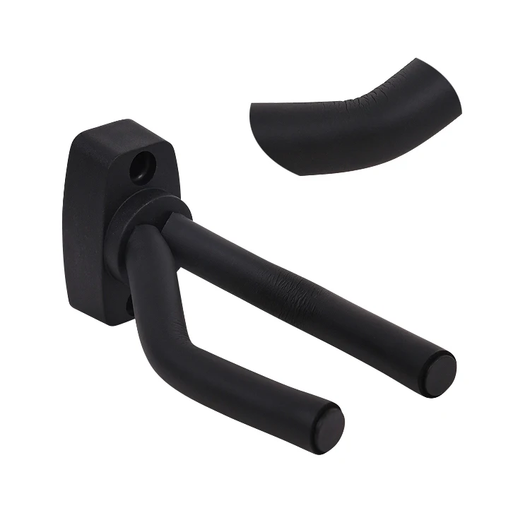 

Hot sell Black adjustable acoustic Guitar wall stand hanging guitar stand
