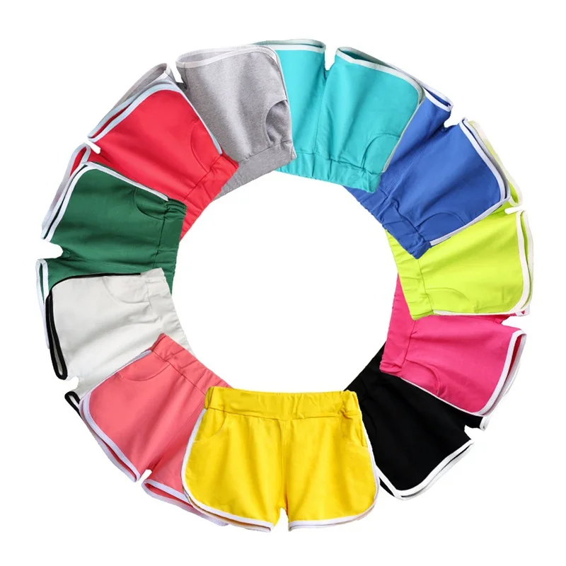 

Factory Sale Women Cotton Shorts Korea Loose Sports Shorts Summer Running Fitness Cotton Ladies Femme Yoga Shorts Wholesale