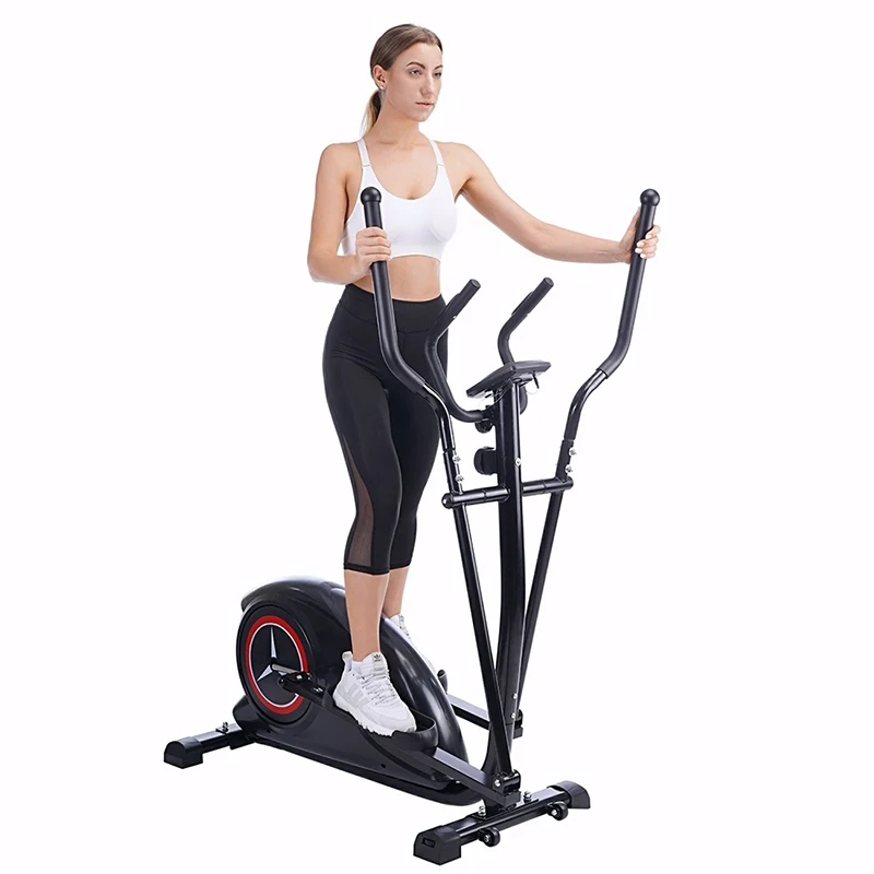 

SD-E05 Fast delivery Indoor fitness equipment cycling bike elliptical machine cross trainer, White/black