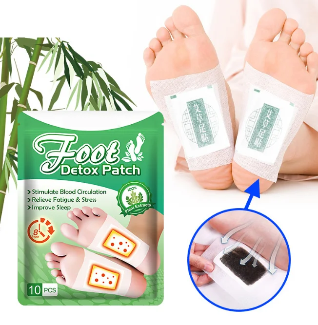 

Health herbal detox foot patch 10 pcs packed detox foot patch