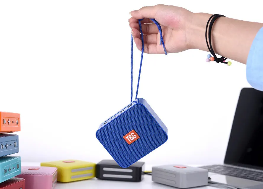 GOOD Price Mini Speaker T&G 166 Portable Speaker BLE5.0 Card TWS Bass Wireless Speaker - ANKUX.COM