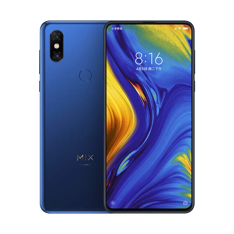 

Xiaomi Mi MIX 3 5G mobilephone mix3 5g mobile phone Xiaomi smartphone 6+128GB 6.39'' 855 mobiles