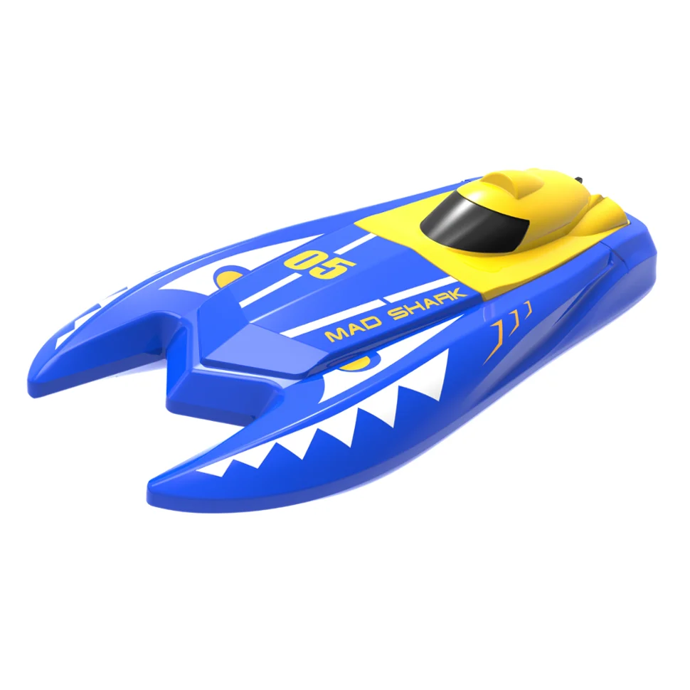 

Hot Sale Hoshi N511 Mini RC Boat Mad Shark 1:47 Scale skytech boat 2.4G remote control RC Speedboat RC Toys for Kid Gifts