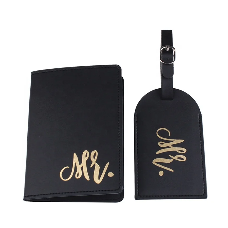 Gift Set Passport Holderstravel Leather Passport Holders And Luggage