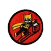 Chinese factory embroidered patch design software diy patches no sew for jackets with price
