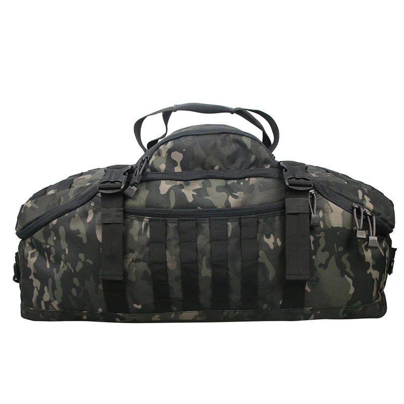 

mochila tactica militar 50 litros large military duffle bag urban travel duffel bag green woman travel waterprood bag, Tan