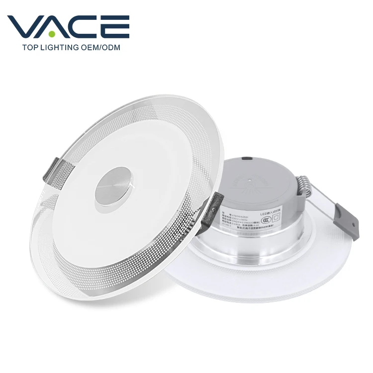 VACE Popular Indoor IP20 Led Light Panel SMD 5w Translucent Recessed LED Downlight