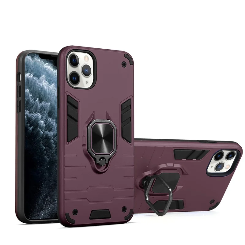 

Phone Holder Finger Ring Case For OPPO A16 Reno 6 Z F19 A54 A94 A93 A15 Reno 4 Lite Armor Shockproof Cover on the For Relme C21, 9 colors