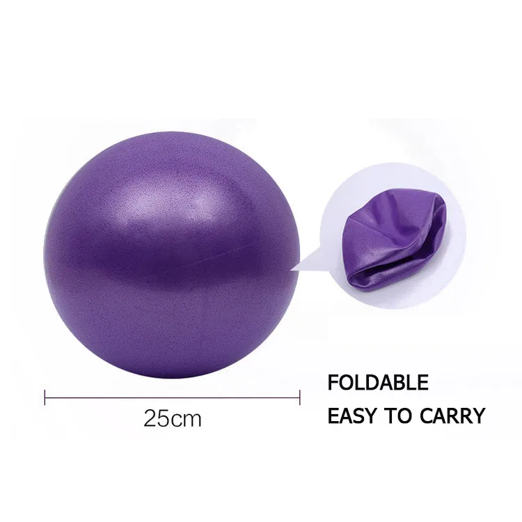 
Eco-friendly fitness gym 25cm 9 Inch Mini Yoga Ball/pilates ball/pvc fit 25cm exercise balls 