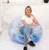 pink green inflatable bubble water couch chesterfield air bag beach sofa chair lounger red lip water outdoor sofa living room