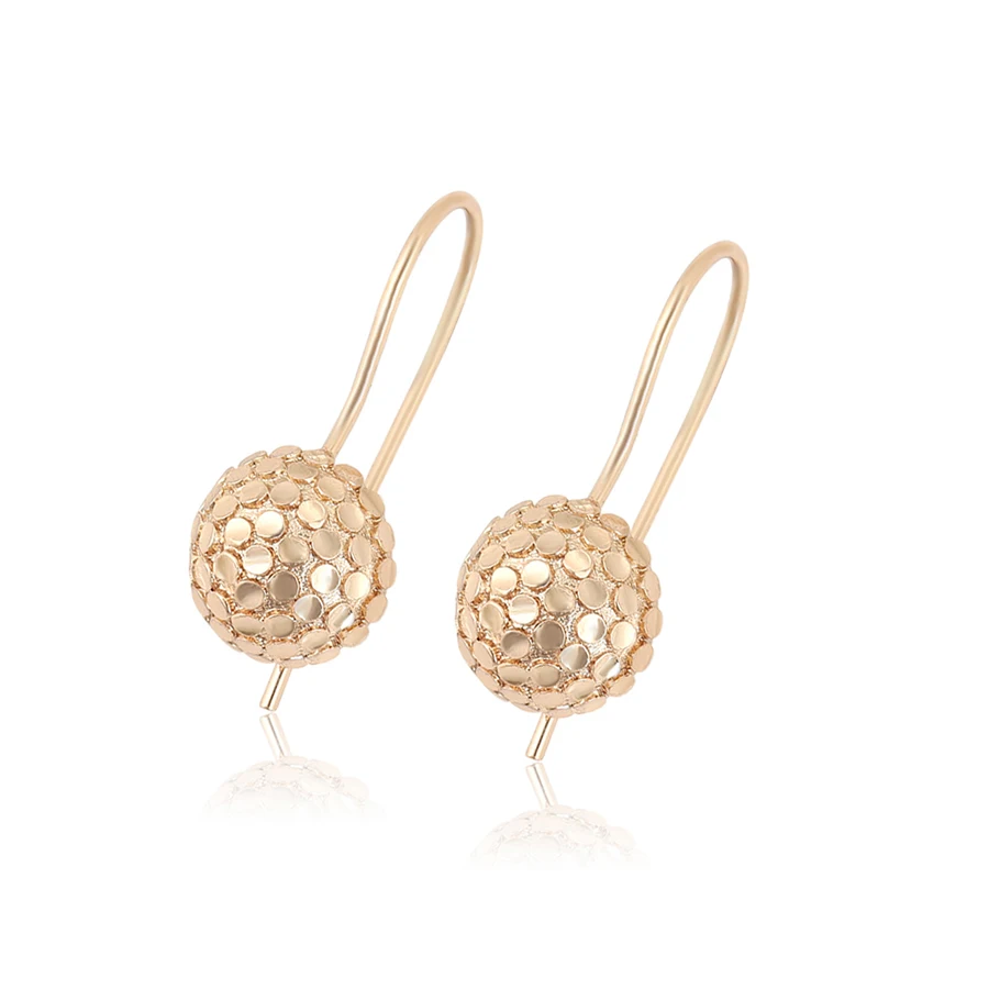 

80258 Xuping Elegant noble cute hook hemisphere earrings