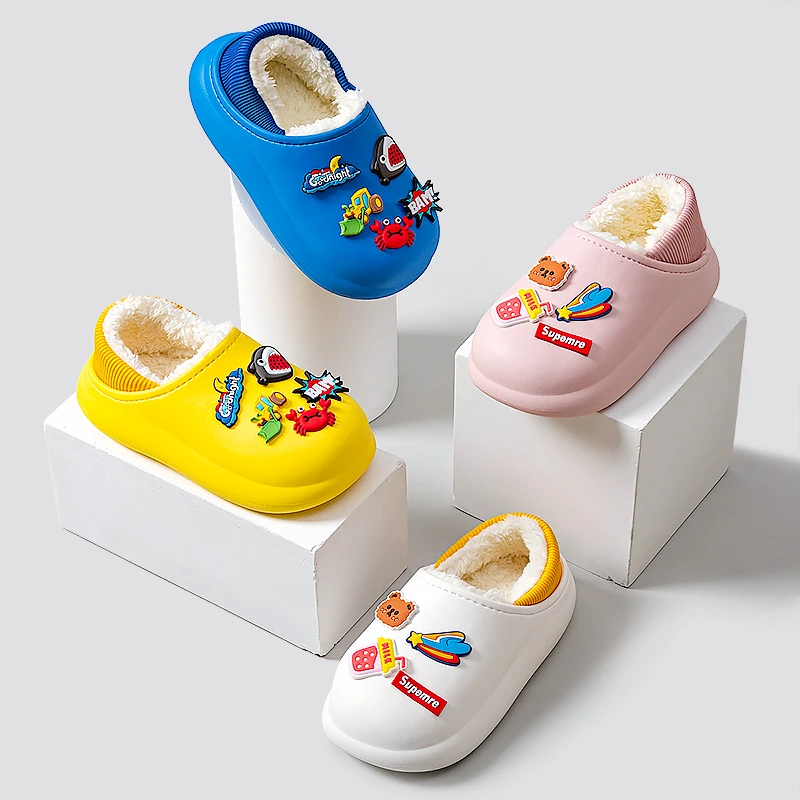 

Infants & Toddler Cute Shoes Spring winter Animal Breathable Baby Girl Boys Slipper 2022