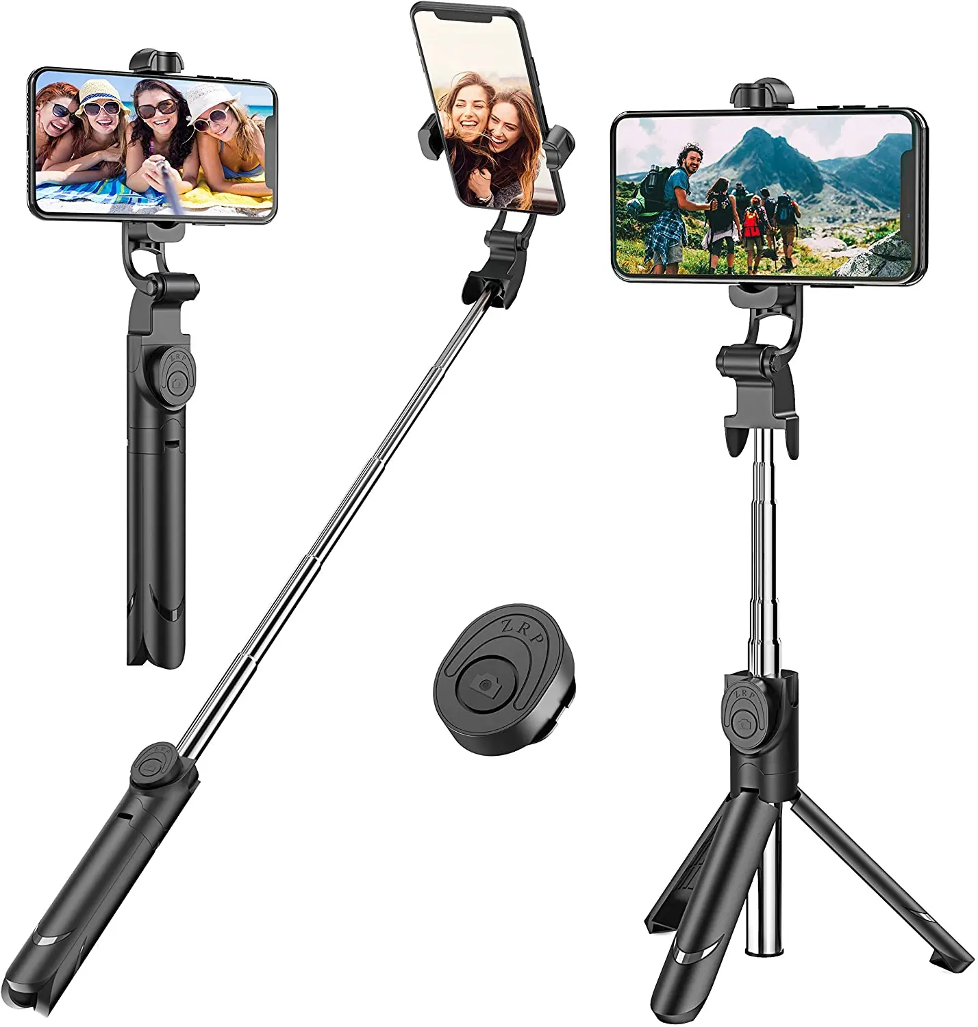 

Foreseen new mini flexible 360 mobile phone blue Tooth selfie stick tripod