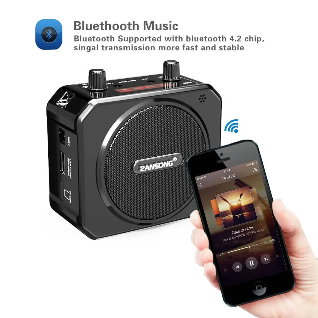 
M80 for tour guide and teacher Mini portable wireless loudspeaker amplifier 