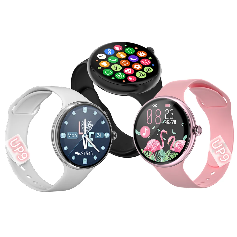 

Manufacturer OEM Smartwatch reloj new UP9 Waterproof Call reminder Women flexible display smartwatch wireless smart watch