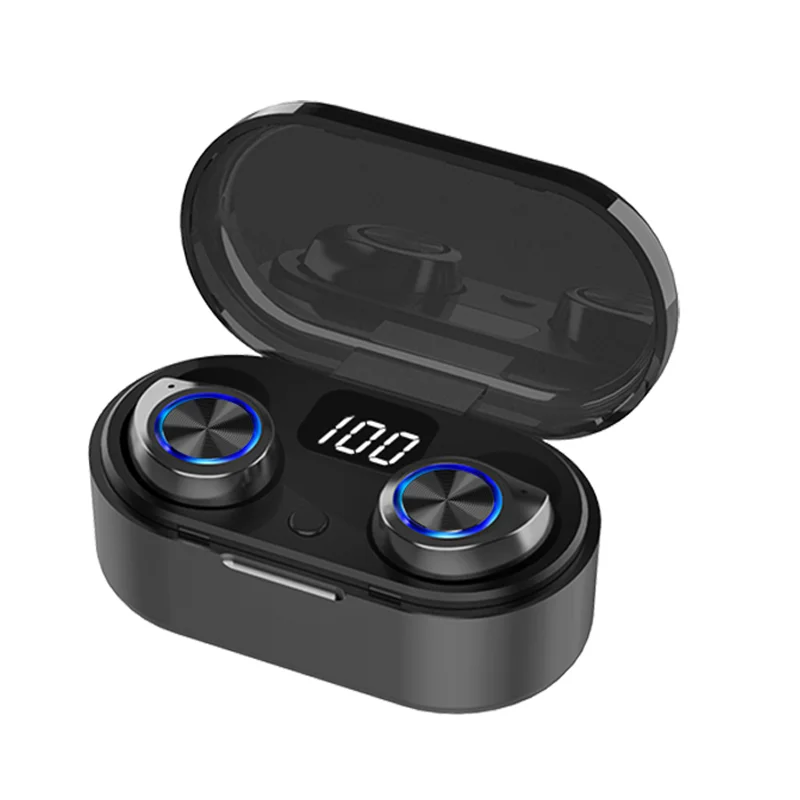 

Cheap Smart touch TW80 In-Ear wireless BT earphones with led power display