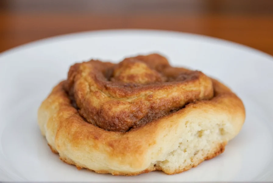 Professional baker spreading cinnamon sugar filling evenly on rolled pastry dough with offset spatula