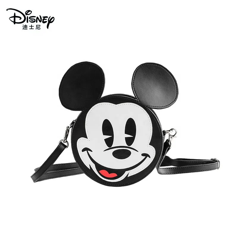 

Disney Genuine Mickey Minnie Mouse Cartoon Cross Body Bag Trendy Female Bag Fashion Shoulder Bag PU Handbags, Colorful