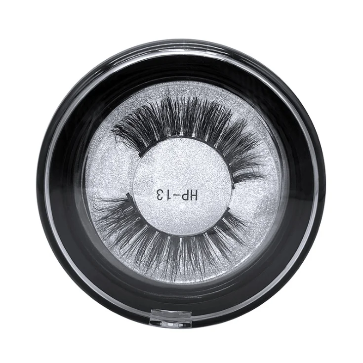 

Hot Sale 100% Handmade One Pair Magnetic Mink 3D False Eyelashes