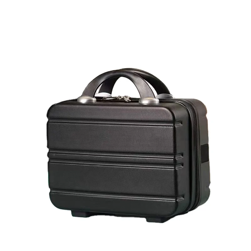 

Custom Travel Makeup Wheels Professional Make Up Case on Wheels Small Cosmetic Case ABS Cosmetic Bag