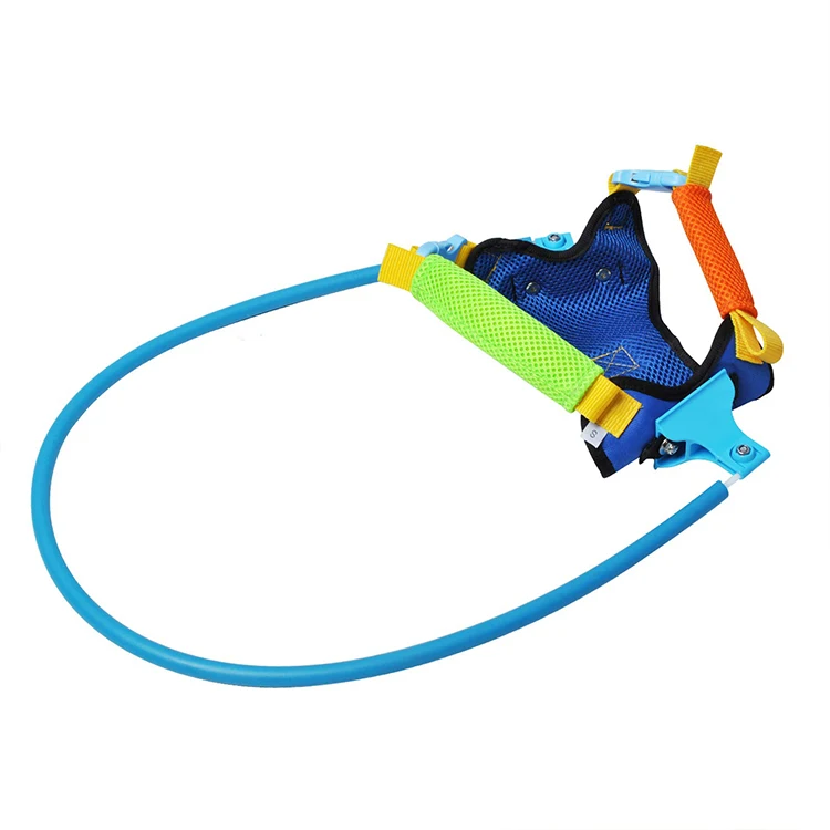 

New Design Pet Anti-Collision Circle Harness  Guidance Device Pet Safety For Dog Walking Outdoor, Blue