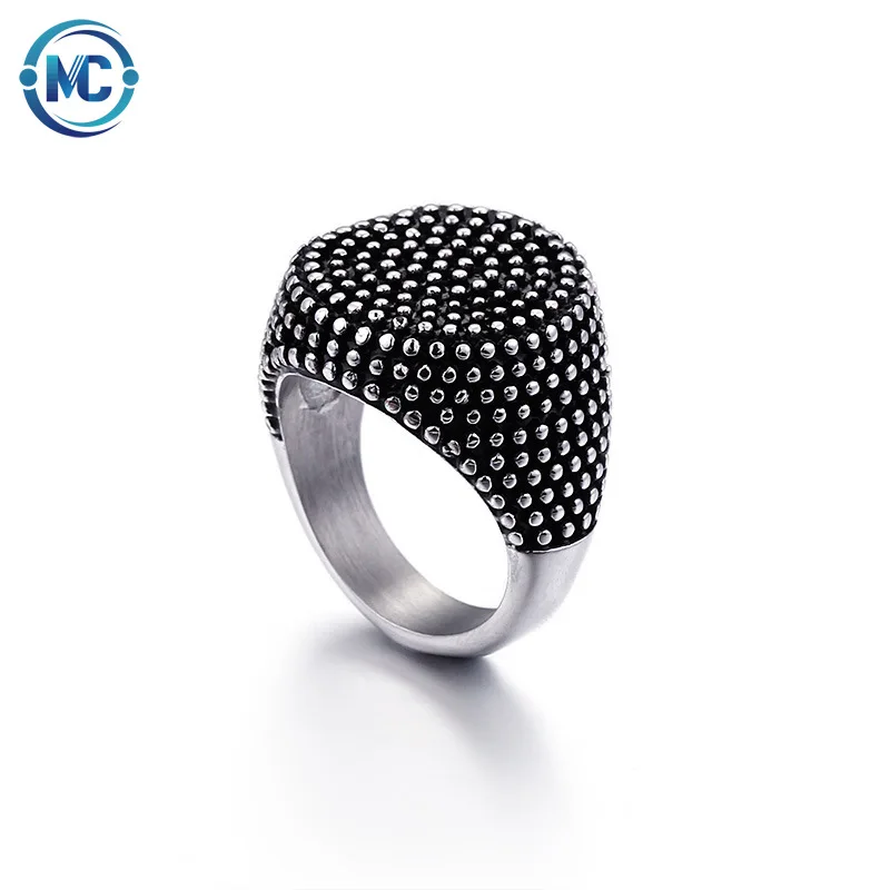 

2021 Vintage Retro jewelry Stainless Steel Jewelry Men punk ring