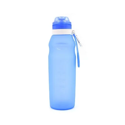 

TY Food Grade Foldable Water Bottles Folding Cup Cycling Silicone Collapsible Travel Drink ware, Photo