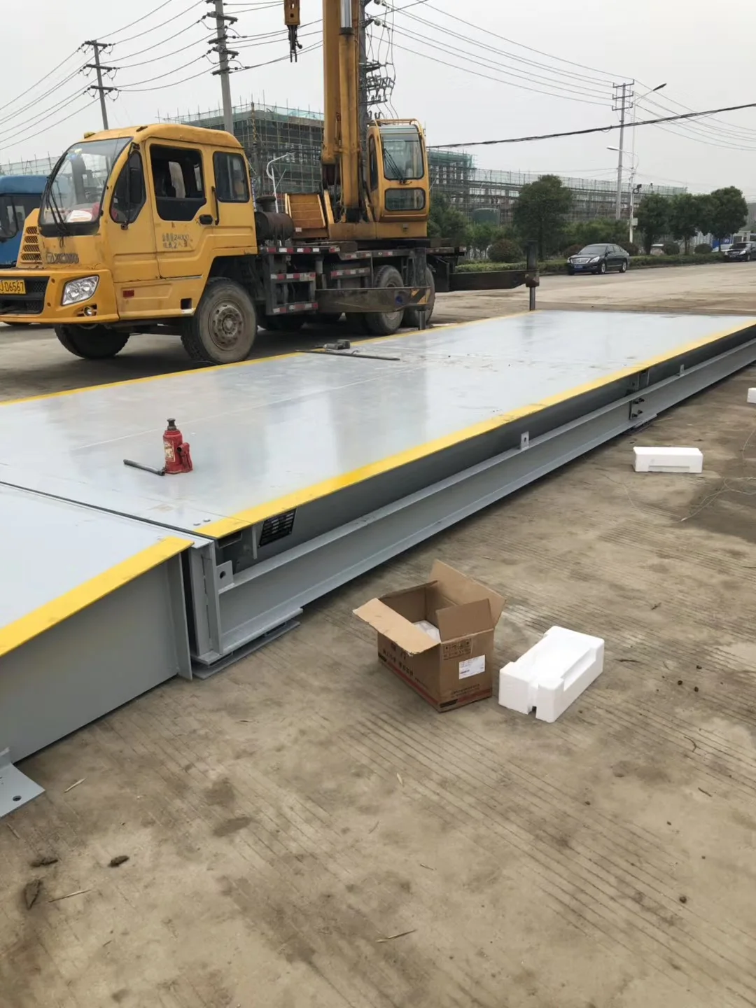 Truck Weigh Station With Weight Scale For Semi Truck Scale Service