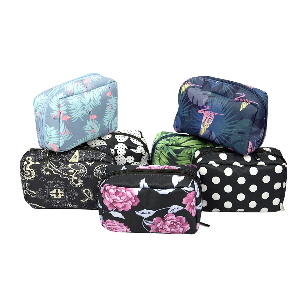 

Wholesale Price new design High quality Waterproof Printed brush Cosmetic storage Bag for women