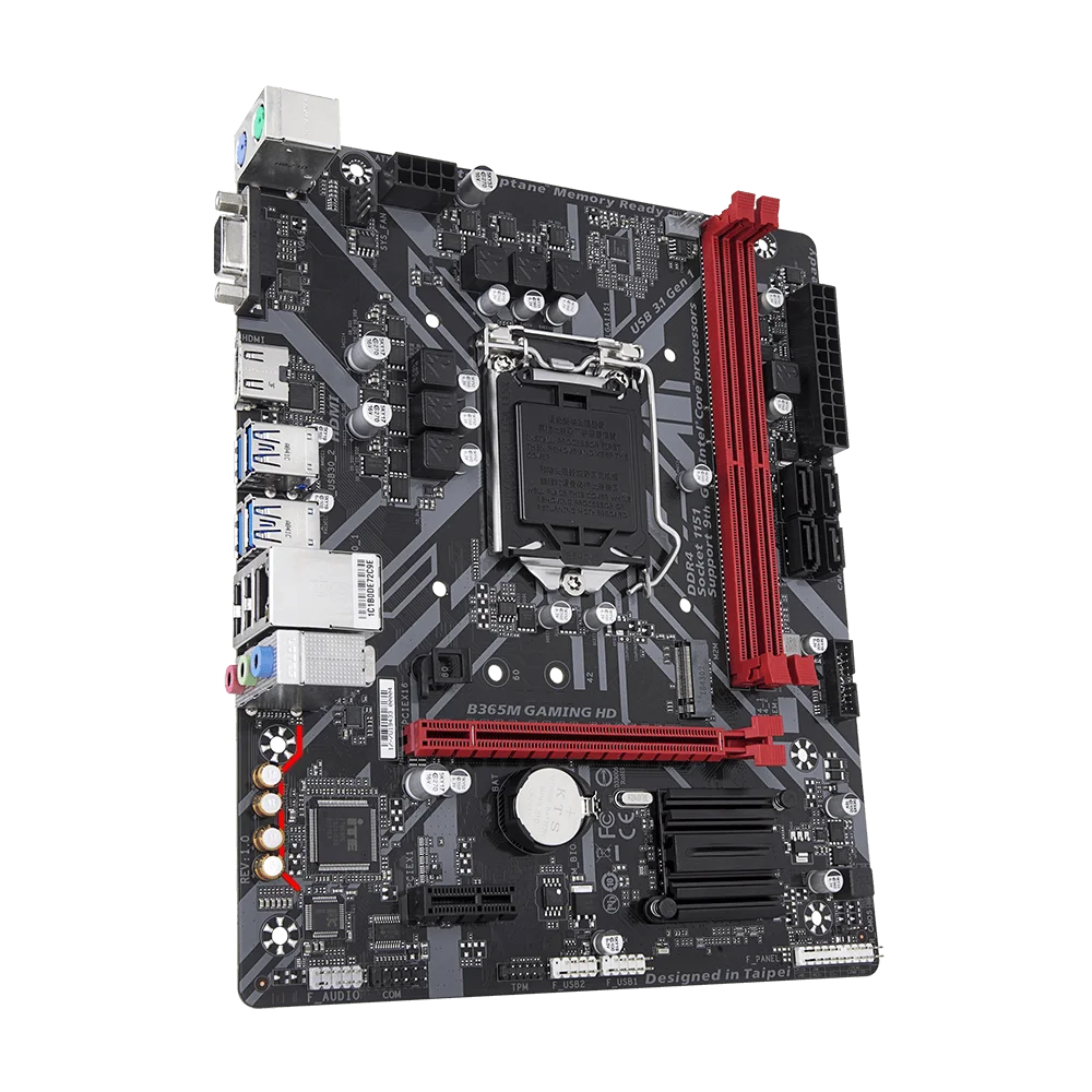 

B365 motherboard B365M GAMING HD i3 i5 i7 SATA2.0 DDR4 2666/2400/2133 MHz