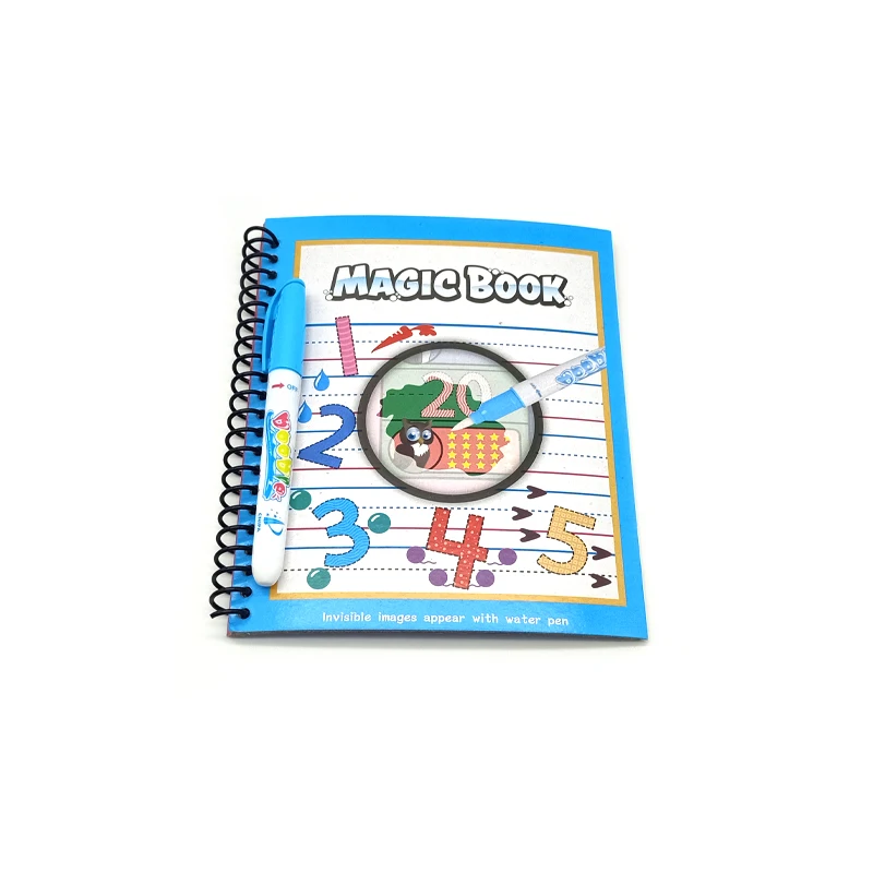 

children reusable coloring drawing painting doodle book magic water book hot sale, As photo
