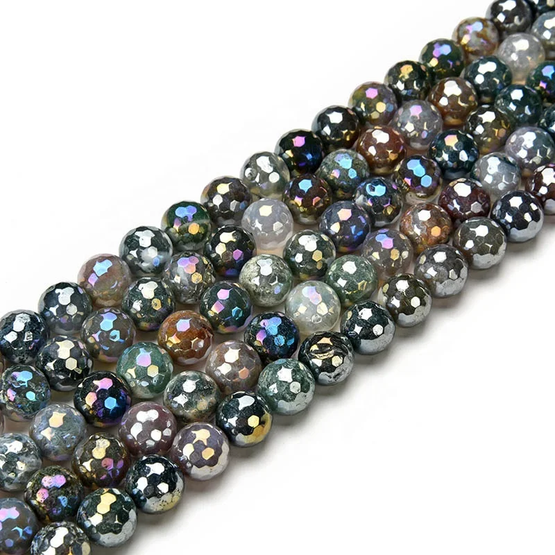 

Natural Round Jasper Faceted Gemstone Beads for Jewelry Making Wholesale