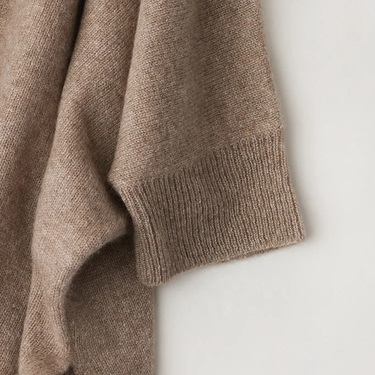 
Pure 100% Cashmere Poncho Sweater Pullover Plus Oversized V Neck Best Women Cashmere Sweater 