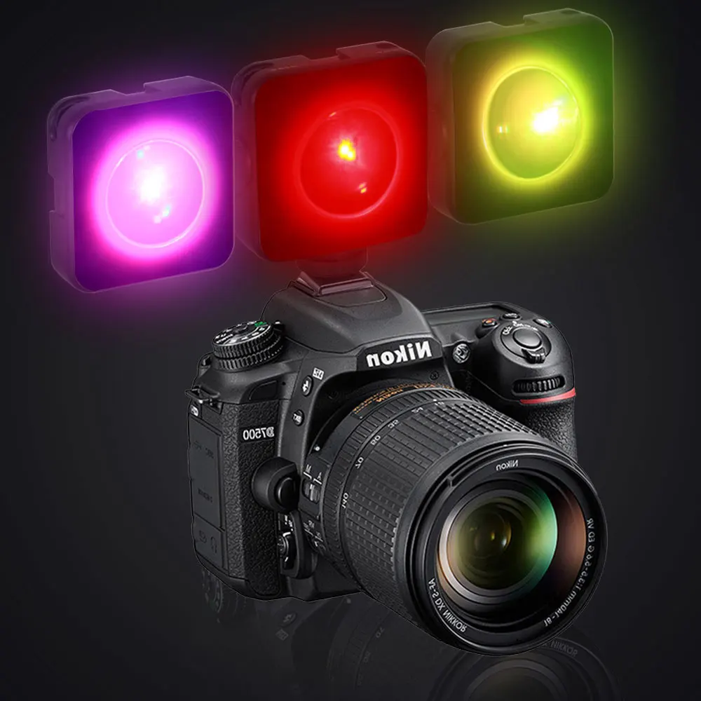 

Mobile phone live mini phone fill light studio led video light pro led video portable led camping portable studio lights