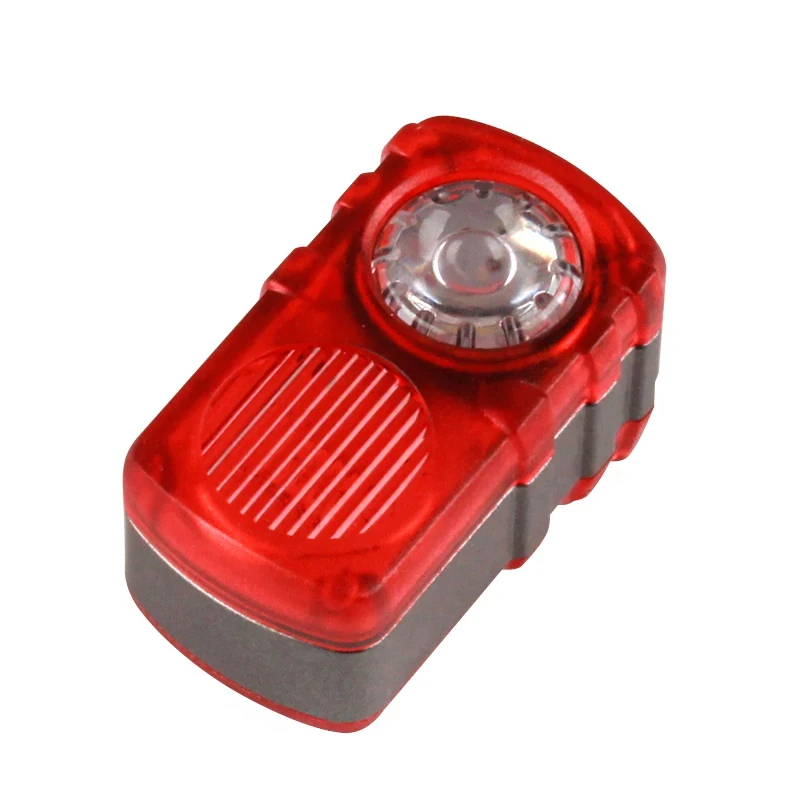 

Wholesale Led Bicycle Light Rechargeable Front/Rear Night Ride Taillight, Red / red and white