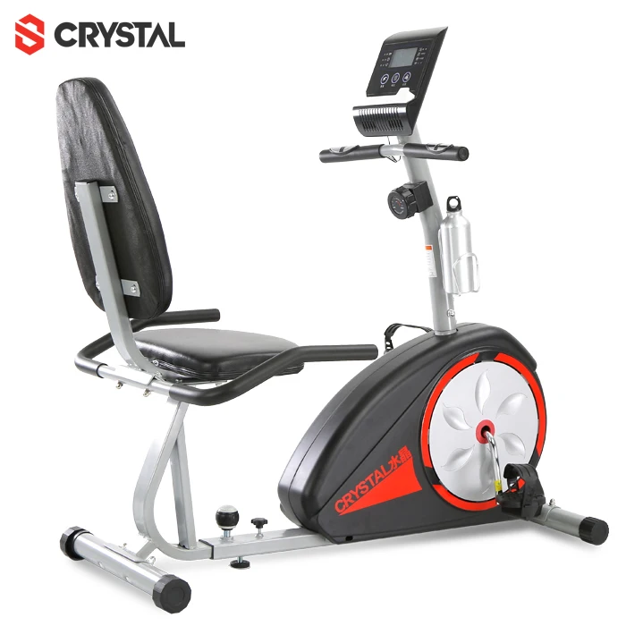 

SJ-3560 cardio training home use exercise spin bike bicicleta recumbent bike for home gym, Red&black