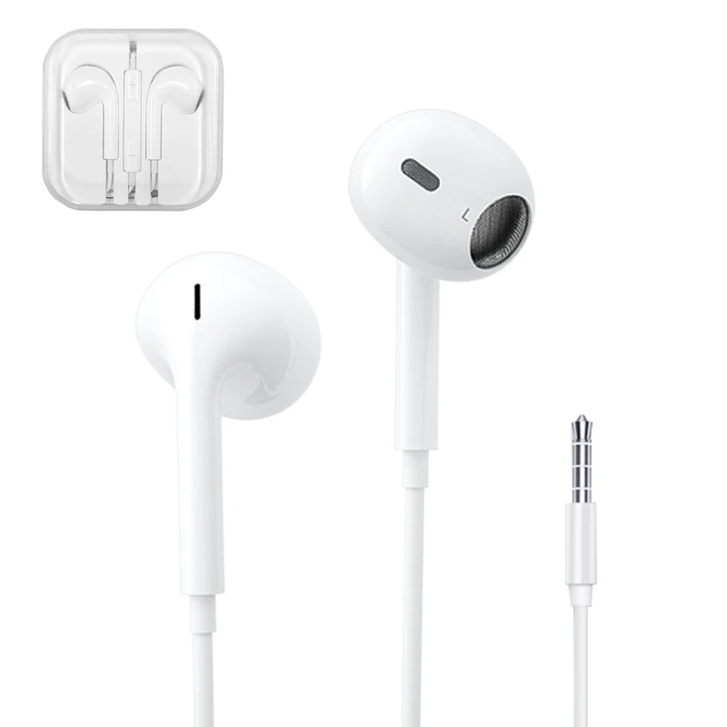

headphones in ear mobile custom logo earphone apply to iphone