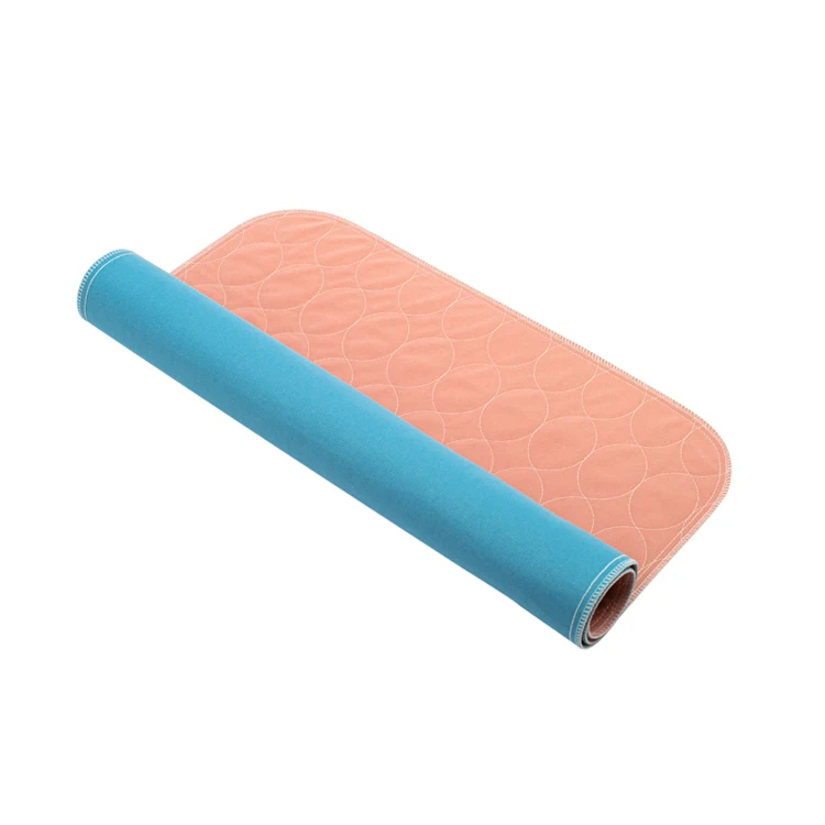 

M.K factory plain woven fabric TPU leak guard reusable absorbable incontinence bed pads for adults women, Can be customized color